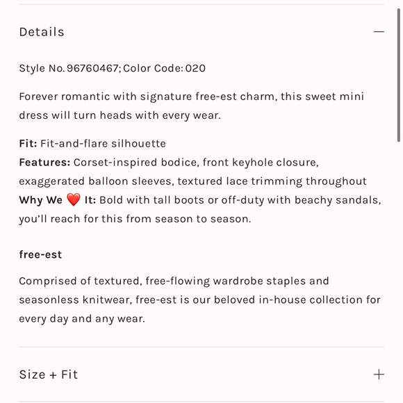 Free People Juniper Mini Dress Summer Sand Coquette Lace Bohemian Corset SM NWT - Picture 5 of 12